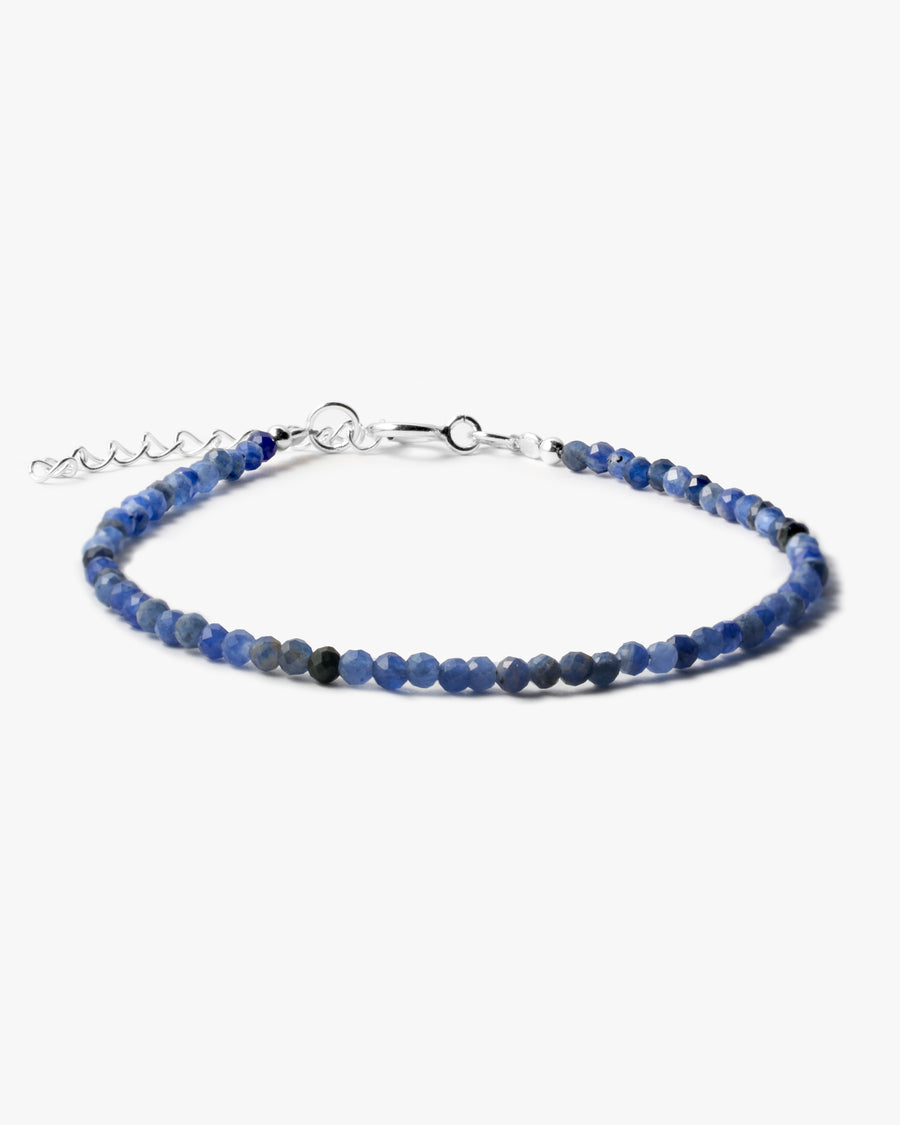 Bracelet à facettes en Sodalite