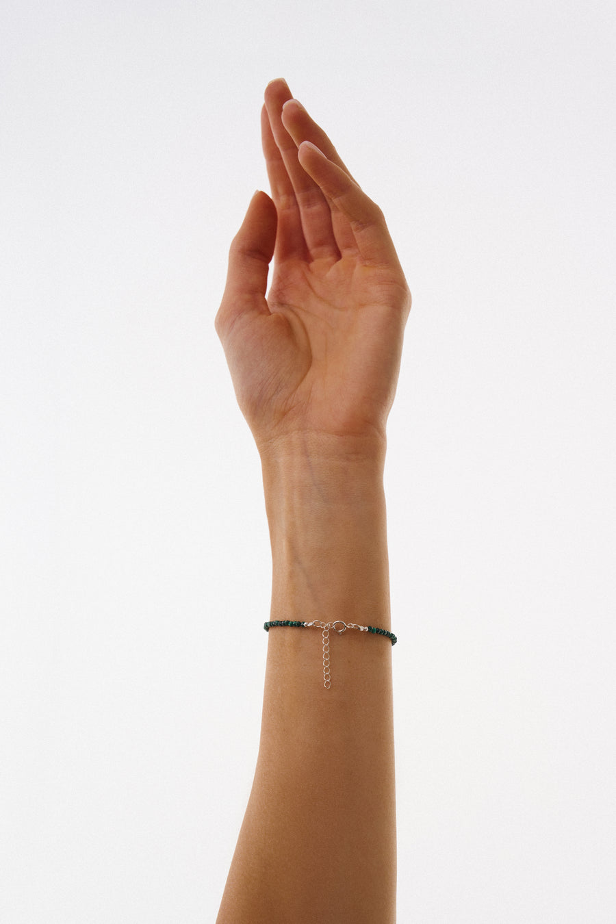 Bracelet à facettes en Malachite