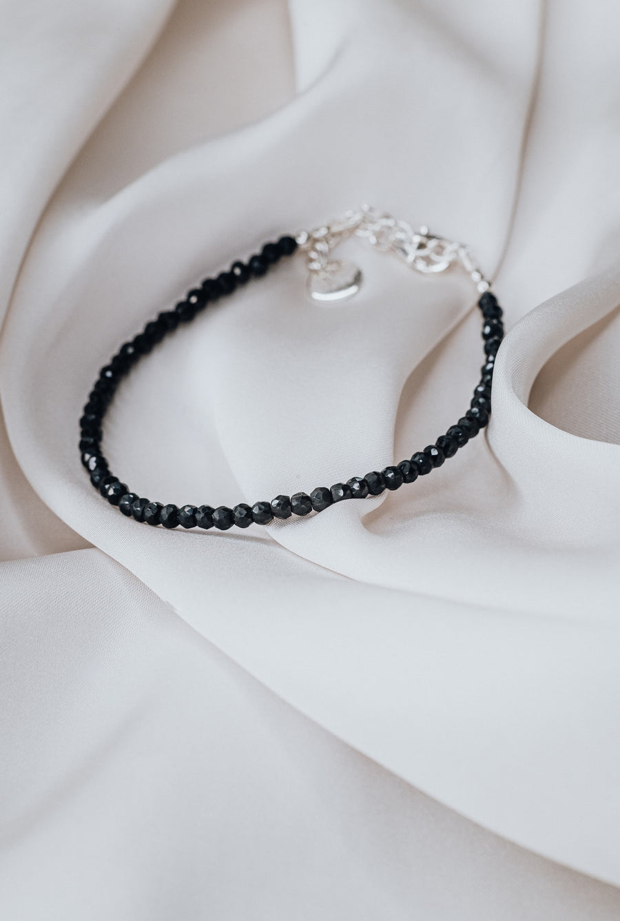 Black Onyx silver bracelet